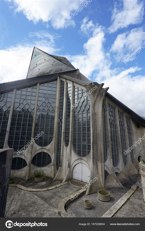 Church Of Saint Joan Of Arc Rouen Normandy France Stock Editorial