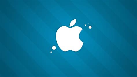 Endless summer, banner with apple tree blossoms on sky blue background. Apple Logo Wallpapers HD | PixelsTalk.Net