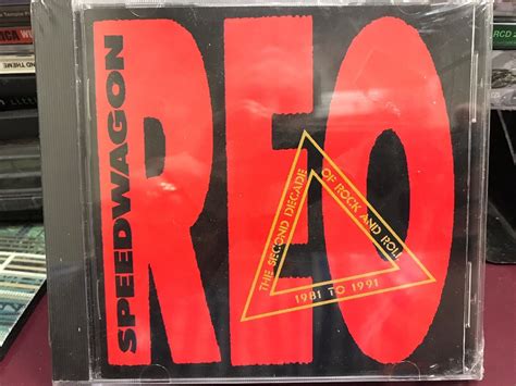 Reo Speedwagon The Second Decade Of Rock And Roll 1981 1991 Cd Epic