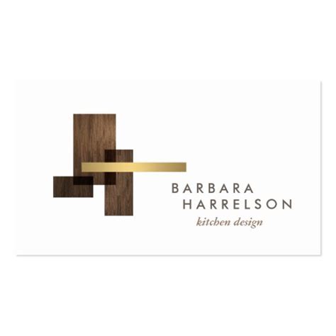 Mid Century Modern Architectural Logo Ii On White Business Card Zazzle