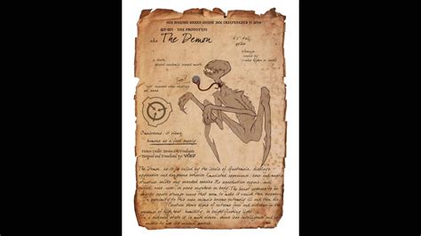 This is only to be considered as a last resort in the absence of other options. SCP-001 (2) "The Prototype" - YouTube