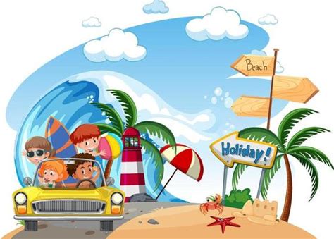 Vacation Vector Art Icons And Graphics For Free Download