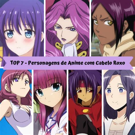 Poster Top Personagens De Anime Com Cabelo Roxo Personagens De Anime Cabelo Roxo Anime