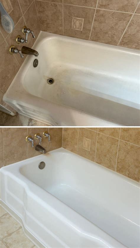 Just Refinished This Bathtub Before And After Photos East Valley