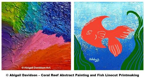 Recently added 38+ coral reef watercolor painting images of various designs. Abigail Davidson Art: New Abstract: Coral Reef