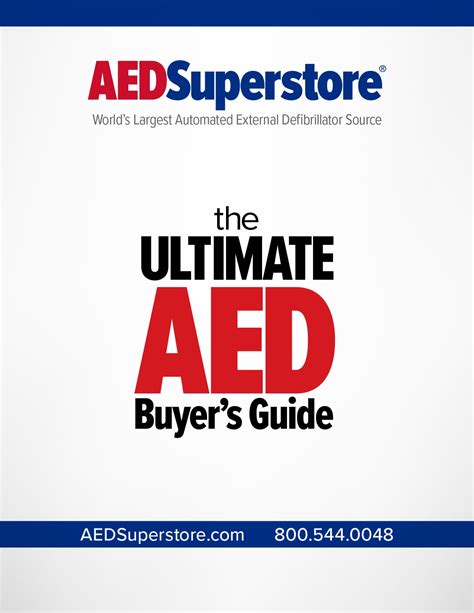 AED Superstore Buyer's Guide - AED Superstore Resource Center