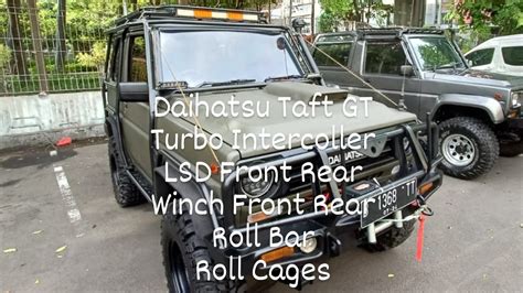 Daihatsu Taft GT 4x4 Turbo Intercoller Super Keren Dan Ready Heavy