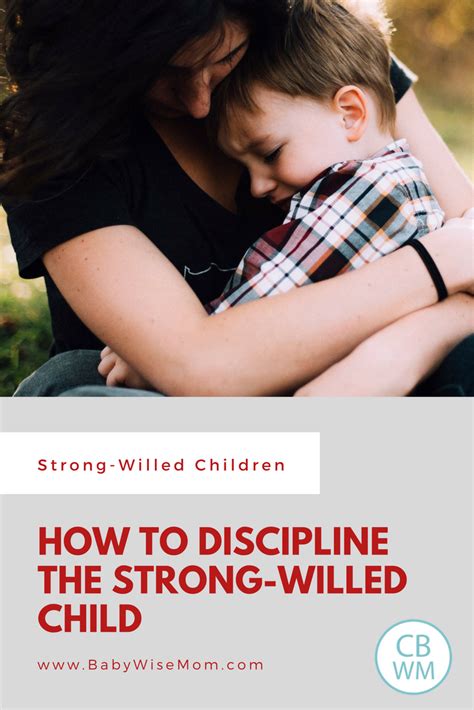 How To Discipline The Strong Willed Child Chronicles Of A Babywise Mom