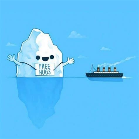 Free Hugs Funny Ironie Titanic Crash Memes Funny Illustration Funny