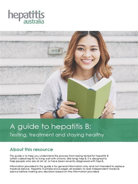 Guide To Hepatitis B Pdf Hepatitis B Hepatitis
