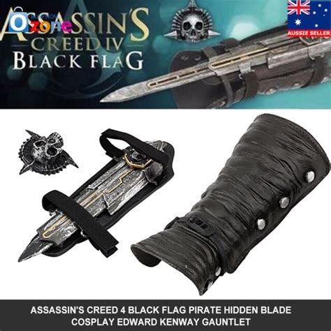 Hot Assassin S Creed Edward Kenway Hidden Blade Gauntlet Black Flag
