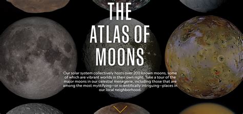 Explore The Mind Boggling Moons Of Our Solar System Interactive