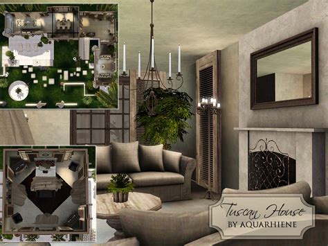 The Sims Resource Tuscan House