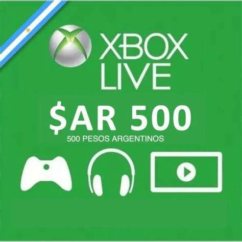 500 Ars Xbox T Card Argentina Store Xbox T Card T Cards