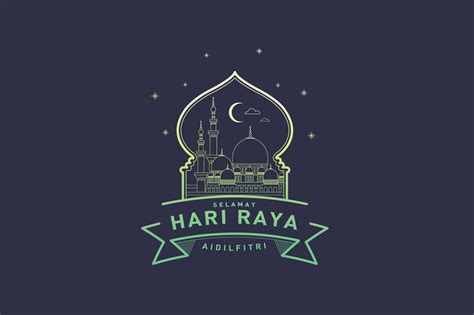 Raya Greetings Template Vector Illustrations Creative Market