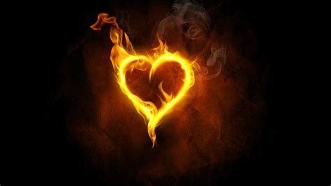 The Burning Heart In Gods Image