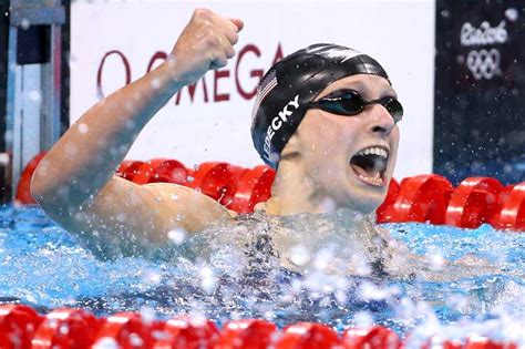 Katie ledecky was born on the 17th of march 1997 physical statistics. Katie Ledecky Wins Gold in 400-Meter Freestyle at the Rio Olympics - WSJ