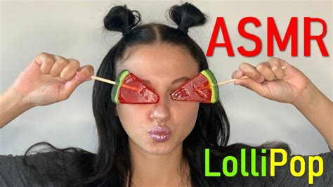 Asmr Eating Lollipop Candy Sweet Girl Licking Candy АСМР итинг Youtube