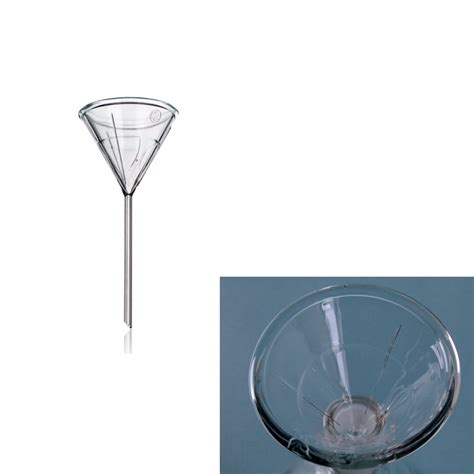 Ribbed Glass Funnel 고효율용 유리 깔때기 SimaxⓇ 캐시바이