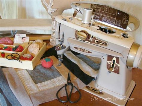 Vintage Singer Slant O Matic Sewing Machine Vintage Sewing Machines