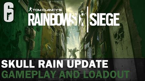 Rainbow 6 Siege Skull Rain Gameplay And Loadout Youtube