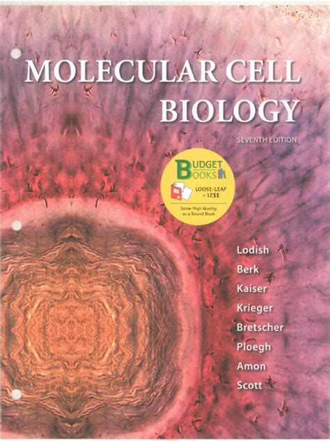 Molecular Cell Biology 8th Edition Harvey Lodish2120ebook Cell Biology Proteins