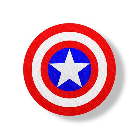 Captain America Shield Red · Free Vector Graphic On Pixabay