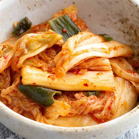 Easy Korean Kimchi Fermented Spicy Cabbage Wandercooks