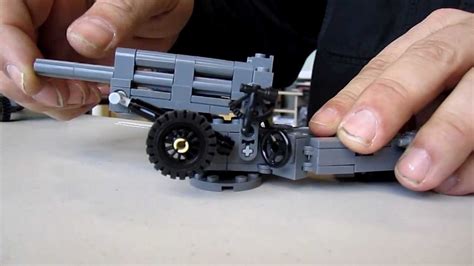 Lego M102 105mm Howitzer From Brickmania Youtube