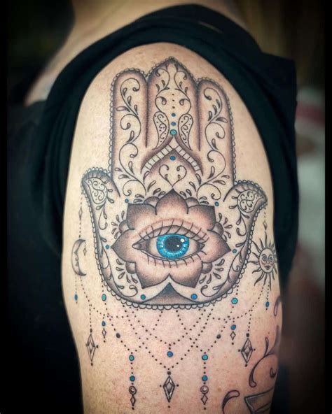 Top 100 Evil Eye Hand Tattoo
