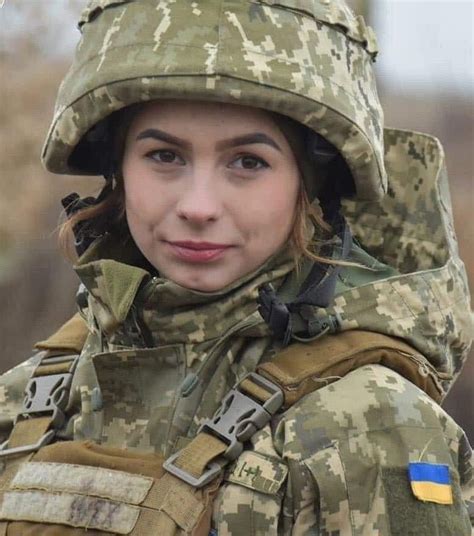 Military Girl Beautiful Eyes Beautiful Women Ukraine Military Azov