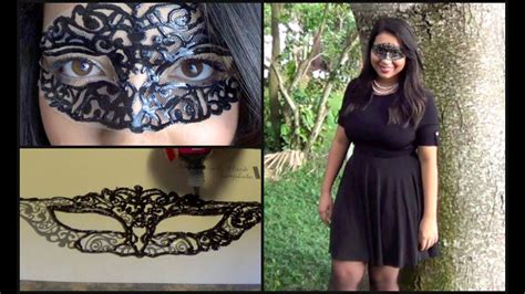 Diy L Masquerade Mask And Complete Costume Youtube
