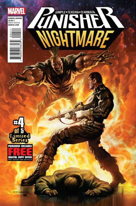 Punisher Nightmare 4 By Mark Texeira Punisher Max Punisher Marvel