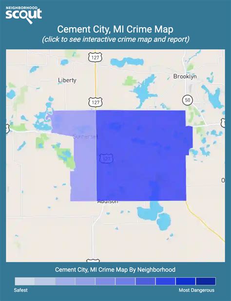 Cement City Crime Rates and Statistics - NeighborhoodScout