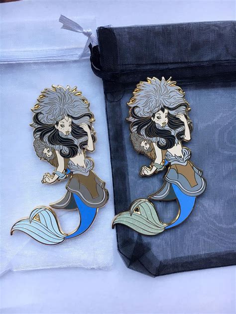 Inuit Mermaid Pin Limited Edition Around The World Mermaid Etsy