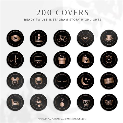 ✓ free for commercial use ✓ high quality images. Black Marble Rose Gold Instagram Covers • Macarons and Mimosas