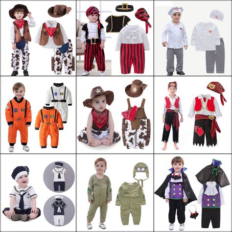Umorden Toddler Baby Boys Purim Halloween Costumes Cosplay Cowboy