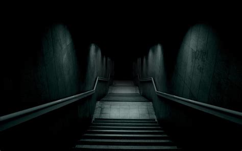 Dark Hallway By ~mrlinen On Deviantart Tempat Misterius