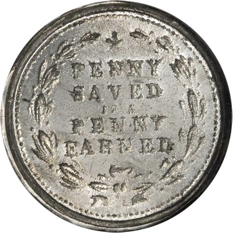 Undated Penny Saved Is A Penny Earned Token Token Buyer