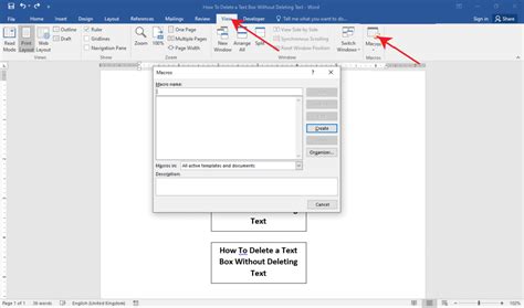 How To Delete Text Box In Word Without Deleting Text Officebeginner