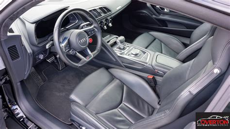 2017 Audi R8 V10 S Tronic In Mythos Black With Black Interior