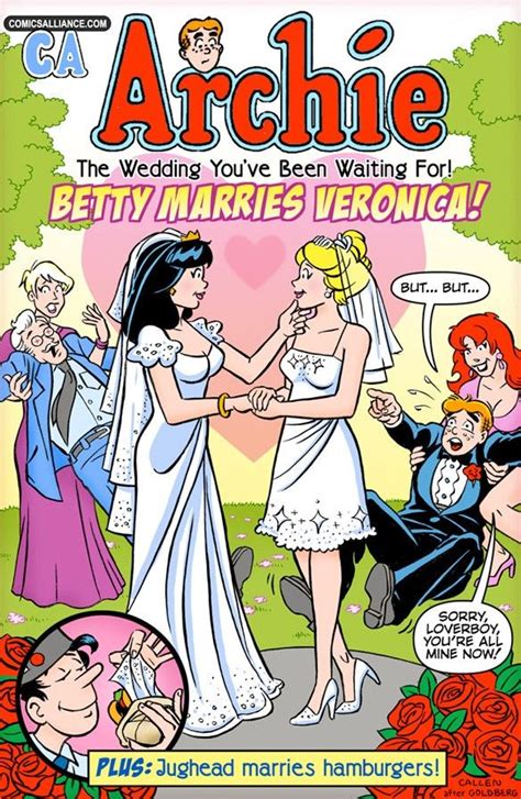 Great Comics That Never Happened Valentines Day Special Betty Marries Veronica Archie