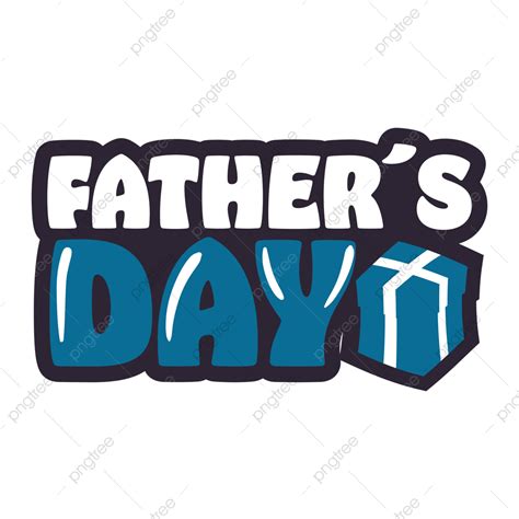 Father Day T Vector Hd Png Images Fathers Day Lettering With Small