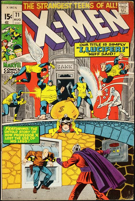 Lot Detail 1971 X Men 70 And 71 Marvel Comics Finevery Fine Mears