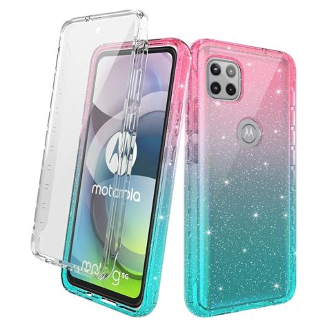 Motorola One 5g Ace Case Moto G 5g Case With Built In Screen Protector