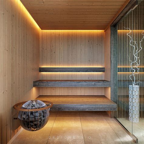 Sauna Luxure On Behance Sauna Bathroom Design Relaxation Room Home