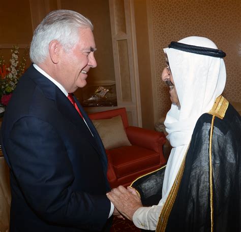 Hh The Amir Receives Us Secretary Of State Embassy Of The State Of
