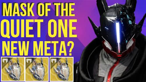 Is Mask Of The Quiet One The New Titan Meta For Crucible Destiny 2