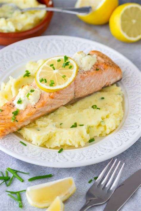 Once the salmon fillet is perfectly cooked, remove it from the oven and transfer it on to a cutting board and cut two equal pieces of it. Oven Baked Salmon Fillets | Recipe | Oven baked salmon ...