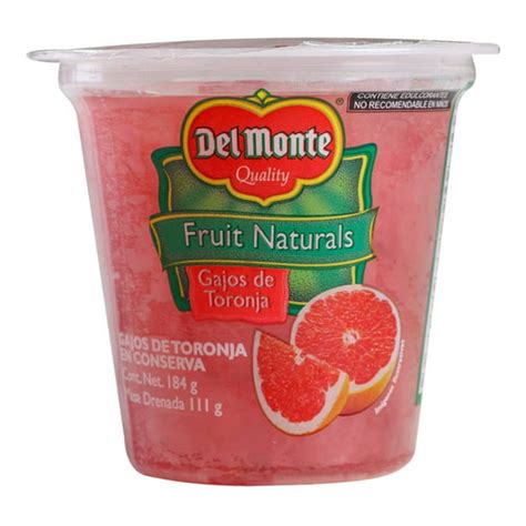 Gajos De Toronja Del Monte Fruit Naturals Fruit Naturals 184 G Walmart